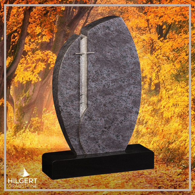 HO-GR-003388 | Hilgert Grabsteine | Stehender Grabstein aus Naturstein