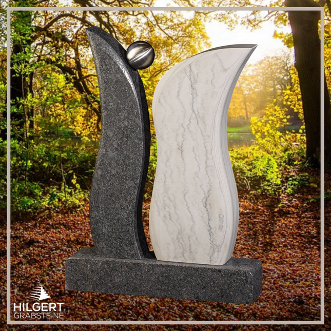 HO-GR-003391 | Hilgert Grabsteine | Stehender Grabstein aus Naturstein