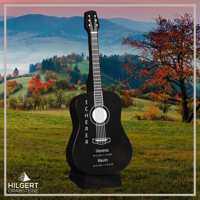 HO-GR-003402-2 | Hilgert Grabsteine | Stehender Grabstein aus Naturstein