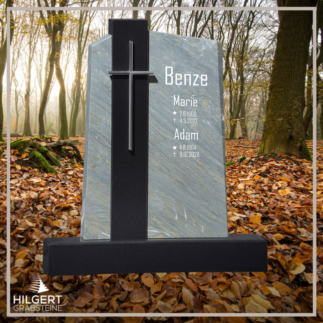 HO-GR-05 | Hilgert Grabsteine | Stehender Grabstein aus Naturstein