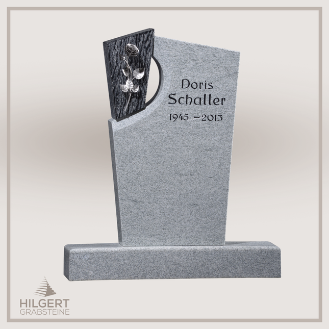 HO-GR-07 | Hilgert Grabsteine | Stehender Grabstein aus Naturstein