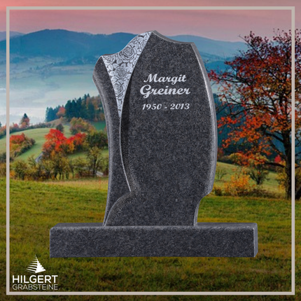 HO-GR-09 | Hilgert Grabsteine | Stehender Grabstein aus Naturstein