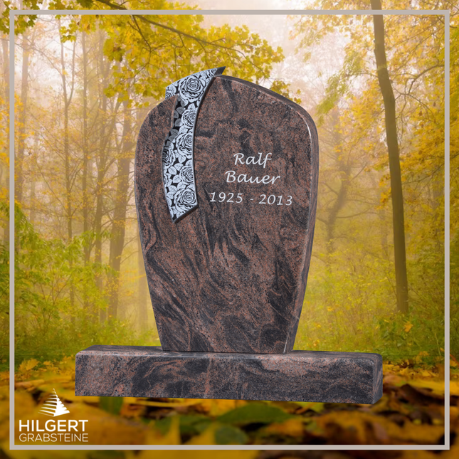 HO-GR-11 | Hilgert Grabsteine | Stehender Grabstein aus Naturstein