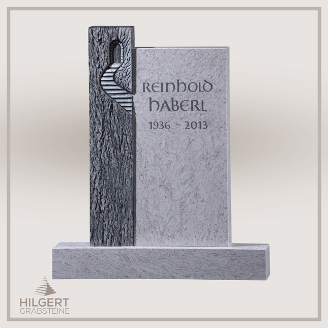 HO-GR-13 | Hilgert Grabsteine | Stehender Grabstein aus Naturstein