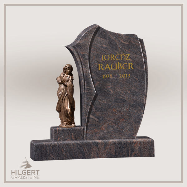HO-GR-18 | Hilgert Grabsteine | Stehender Grabstein aus Naturstein