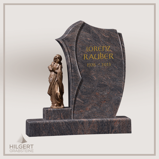 HO-GR-18 | Hilgert Grabsteine | Stehender Grabstein aus Naturstein