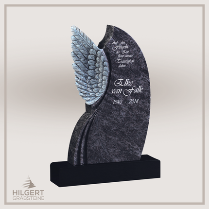 HO-GR-19003205  | Hilgert Grabsteine | Stehender Grabstein aus Naturstein