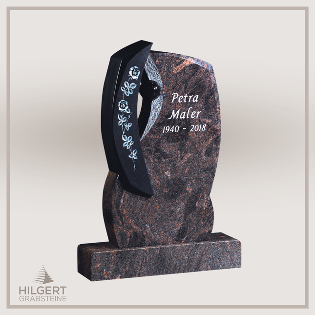 HO-GR-19003206 | Hilgert Grabsteine | Stehender Grabstein aus Naturstein