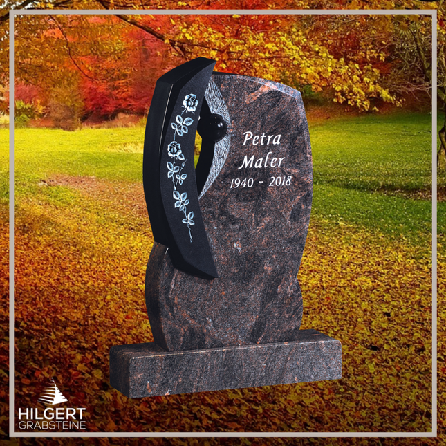 HO-GR-19003206 | Hilgert Grabsteine | Stehender Grabstein aus Naturstein
