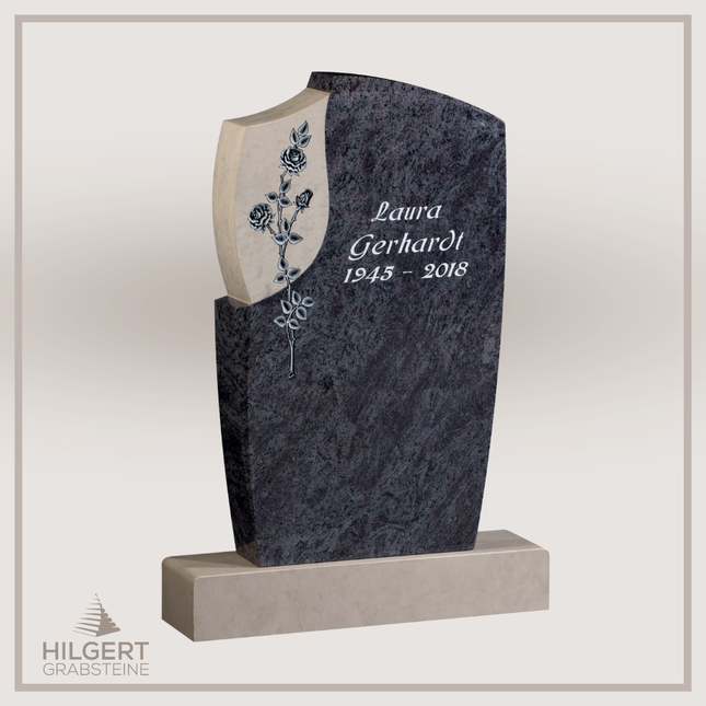 HO-GR-19003208 | Hilgert Grabsteine | Stehender Grabstein aus Naturstein