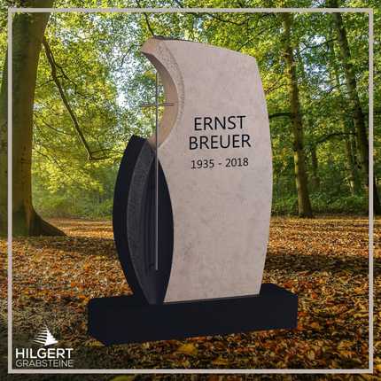 HO-GR-19003209 | Hilgert Grabsteine | Stehender Grabstein aus Naturstein