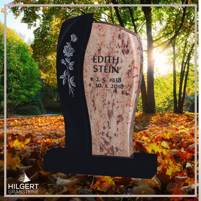 HO-GR-19003212 | Hilgert Grabsteine | Stehender Grabstein aus Naturstein