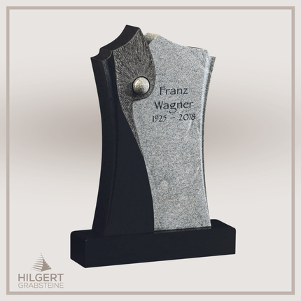 HO-GR-19003213 | Hilgert Grabsteine | Stehender Grabstein aus Naturstein