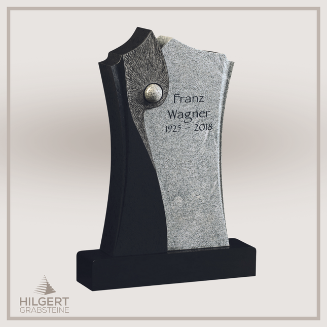 HO-GR-19003213 | Hilgert Grabsteine | Stehender Grabstein aus Naturstein