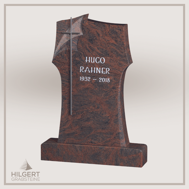 HO-GR-19003214 | Hilgert Grabsteine | Stehender Grabstein aus Naturstein