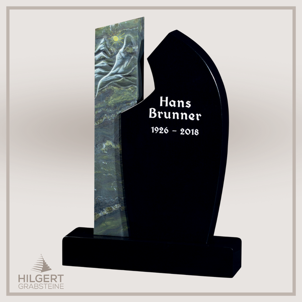 HO-GR-19003227 | Hilgert Grabsteine | Stehender Grabstein aus Naturstein