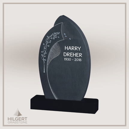 HO-GR-19003233 | Hilgert Grabsteine | Stehender Grabstein aus Naturstein