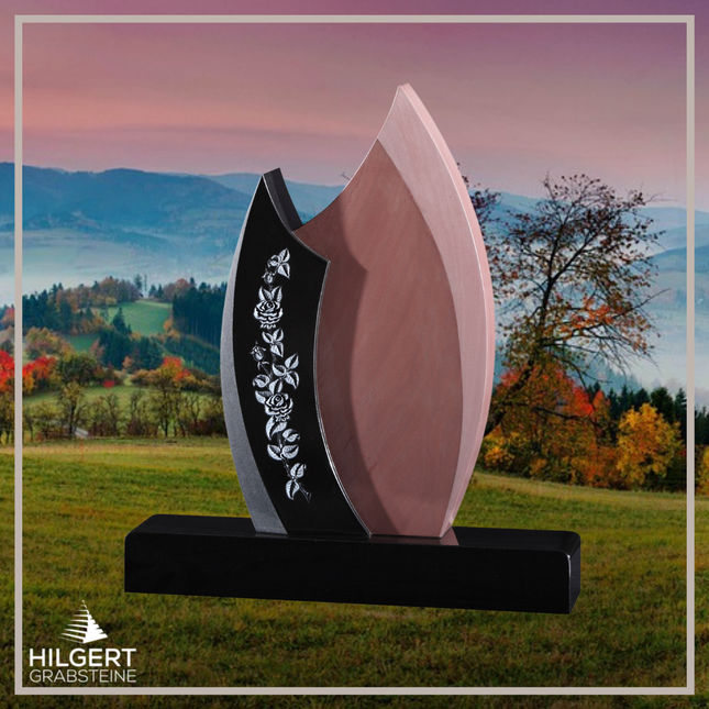 HO-GR-2816 | Hilgert Grabsteine | Stehender Grabstein aus Naturstein