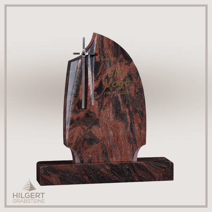 HO-GR-2884 | Hilgert Grabsteine | Stehender Grabstein aus Naturstein