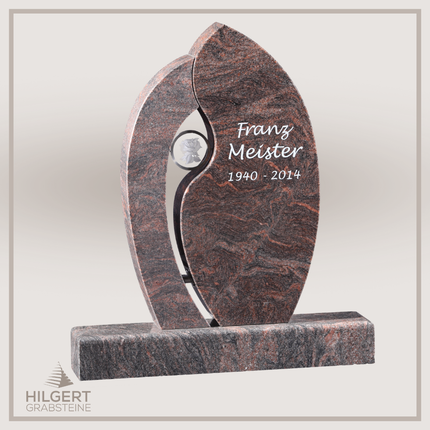 HO-GR-2913 | Hilgert Grabsteine | Stehender Grabstein aus Naturstein