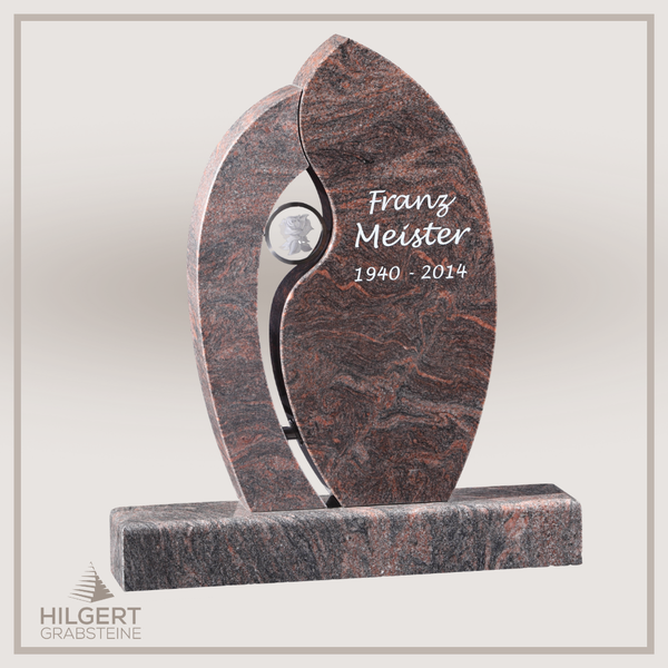 HO-GR-2913 | Hilgert Grabsteine | Stehender Grabstein aus Naturstein