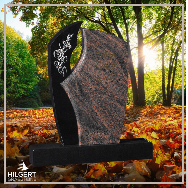 HO-GR-2933 | Hilgert Grabsteine | Stehender Grabstein aus Naturstein