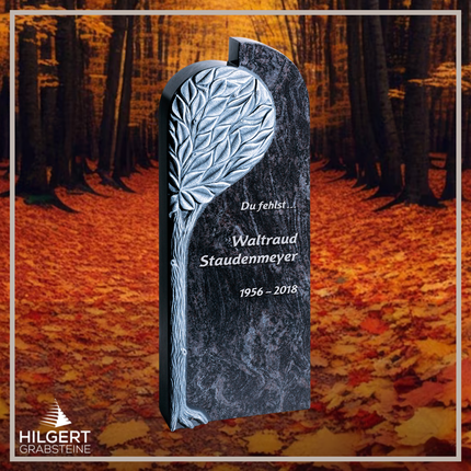 HO-HA-644 | Hilgert Grabsteine | Stehender Grabstein aus Naturstein