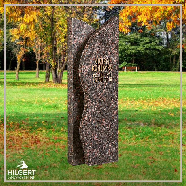 HO-HA-649 | Hilgert Grabsteine | Stehender Grabstein aus Naturstein
