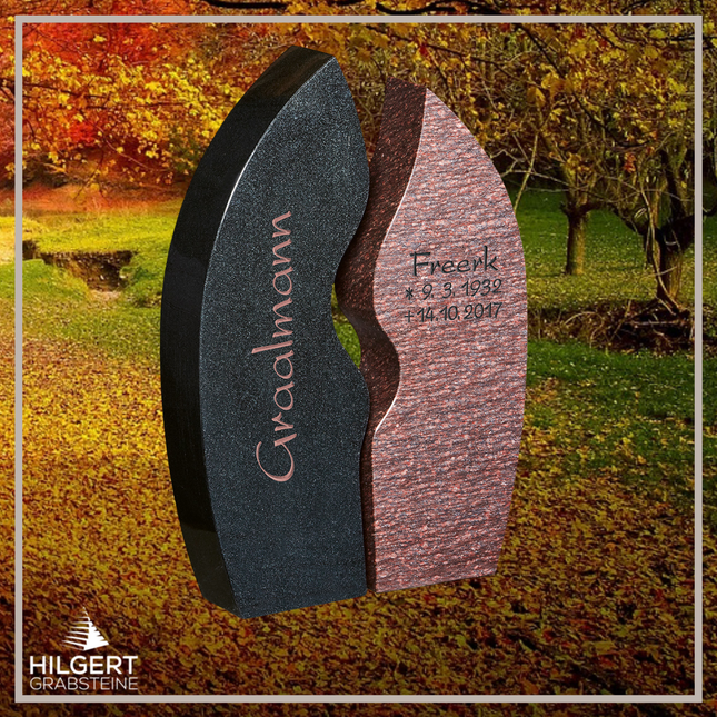 HO-HA-661 | Hilgert Grabsteine | Stehender Grabstein aus Naturstein