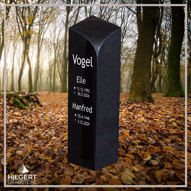 HO-HA-684 | Hilgert Grabsteine | Stehender Grabstein aus Naturstein