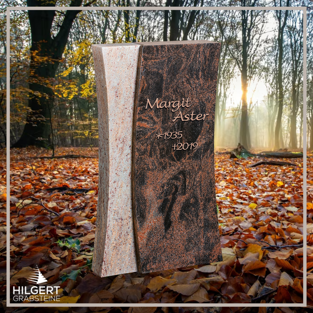 HO-HA-690 | Hilgert Grabsteine | Stehender Grabstein aus Naturstein