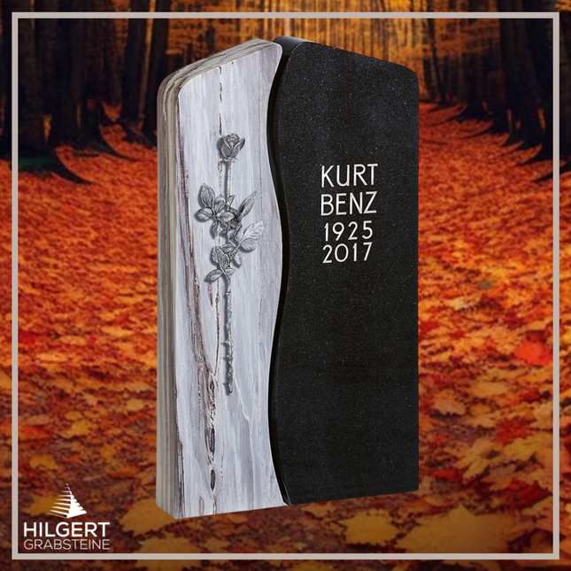 HO-HA-696 | Hilgert Grabsteine | Stehender Grabstein aus Naturstein