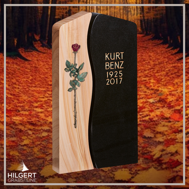 HO-HA-696 | Hilgert Grabsteine | Stehender Grabstein aus Naturstein