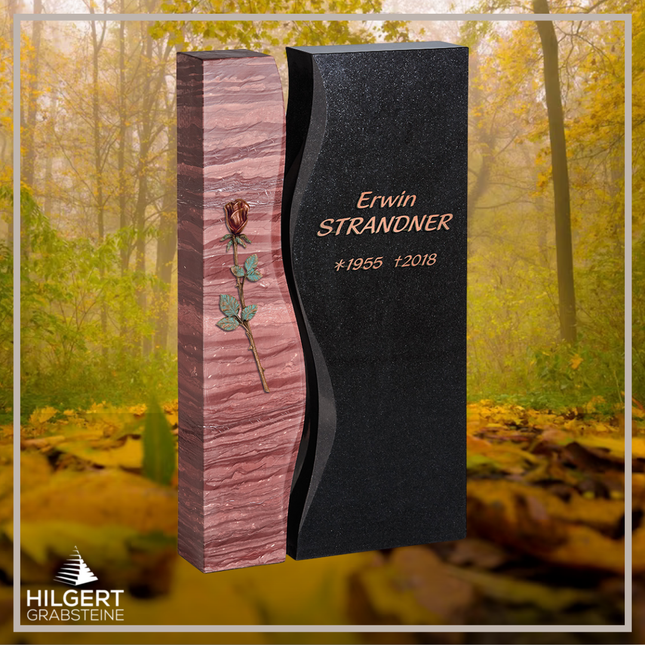 HO-HA-698 | Hilgert Grabsteine | Stehender Grabstein aus Naturstein
