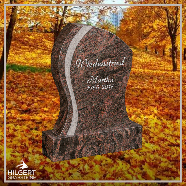 HO-HA-818 | Hilgert Grabsteine | Stehender Grabstein aus Naturstein