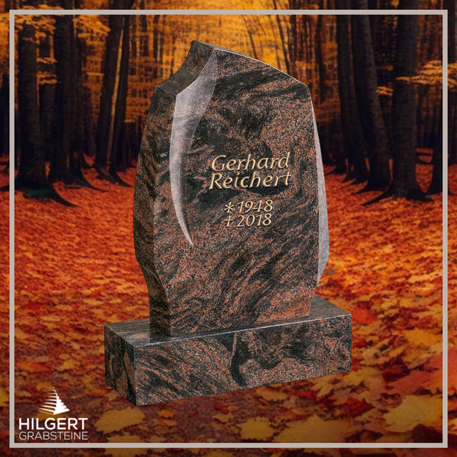 HO-HA-839 | Hilgert Grabsteine | Stehender Grabstein aus Naturstein