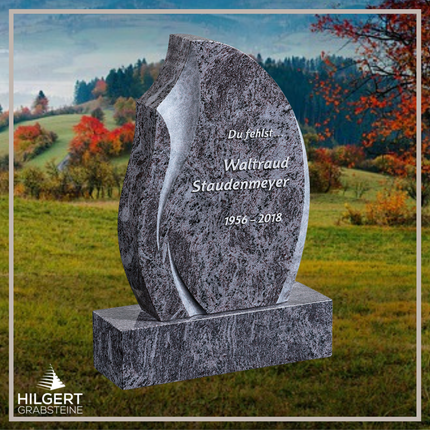 HO-HA-840 | Hilgert Grabsteine | Stehender Grabstein aus Naturstein