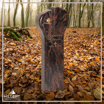 HO-HA-911 | Hilgert Grabsteine | Stehender Grabstein aus Naturstein