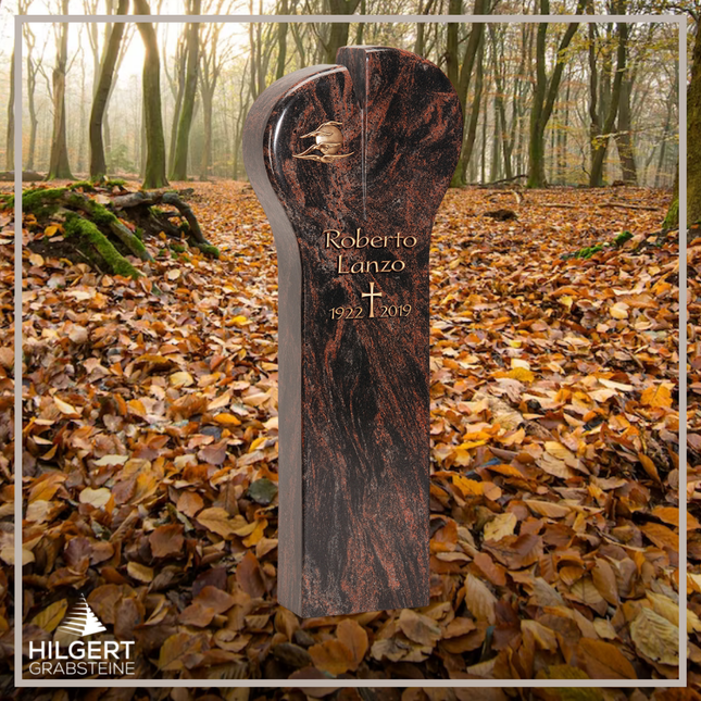 HO-HA-911 | Hilgert Grabsteine | Stehender Grabstein aus Naturstein