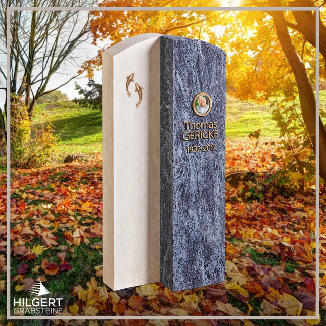 HO-HA-913 | Hilgert Grabsteine | Stehender Grabstein aus Naturstein