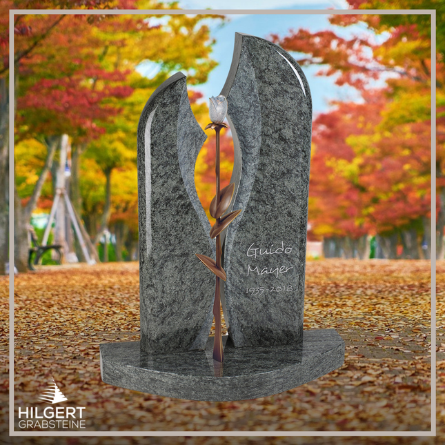 HO-HA-919 | Hilgert Grabsteine | Stehender Grabstein aus Naturstein