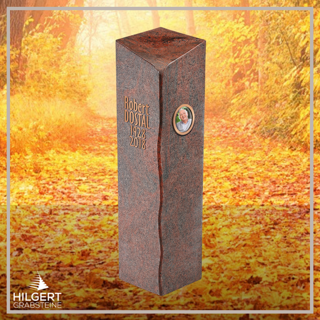 HO-HA-924 | Hilgert Grabsteine | Stehender Grabstein aus Naturstein