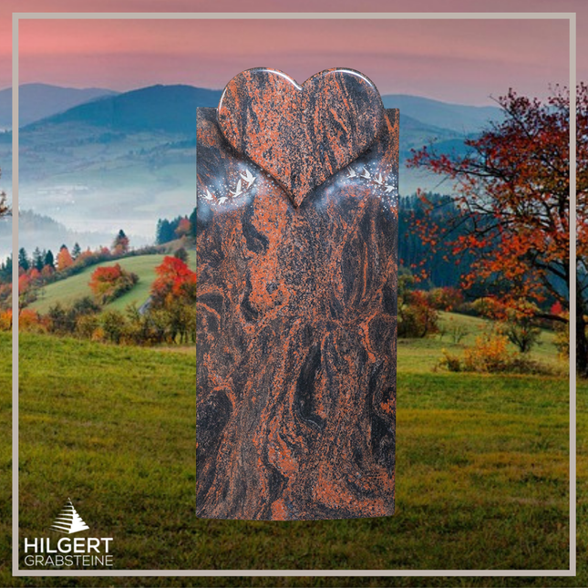 HO-HA-962 | Hilgert Grabsteine | Stehender Grabstein aus Naturstein