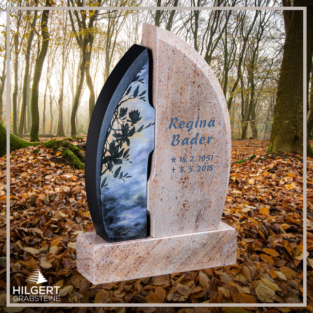 HO-HA-971 | Hilgert Grabsteine | Stehender Grabstein aus Naturstein