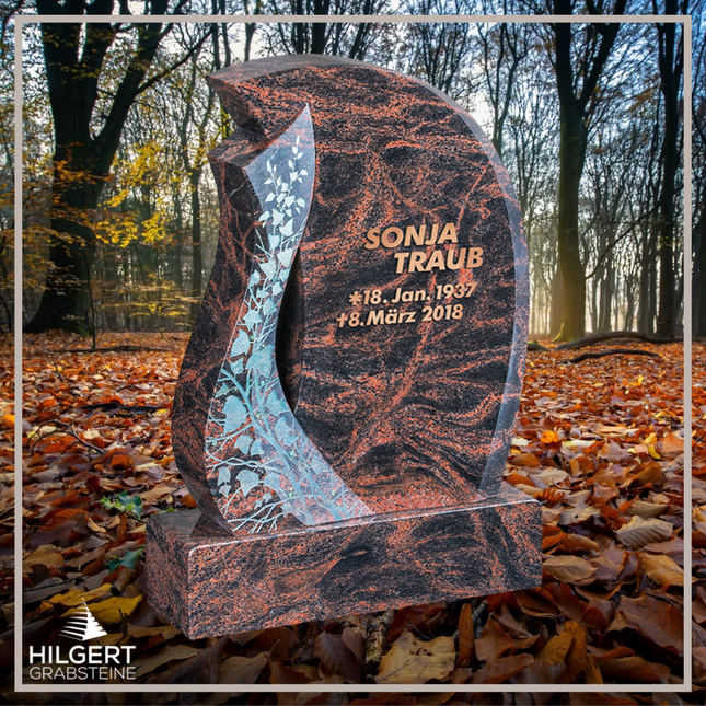 HO-HA-973 | Hilgert Grabsteine | Stehender Grabstein aus Naturstein