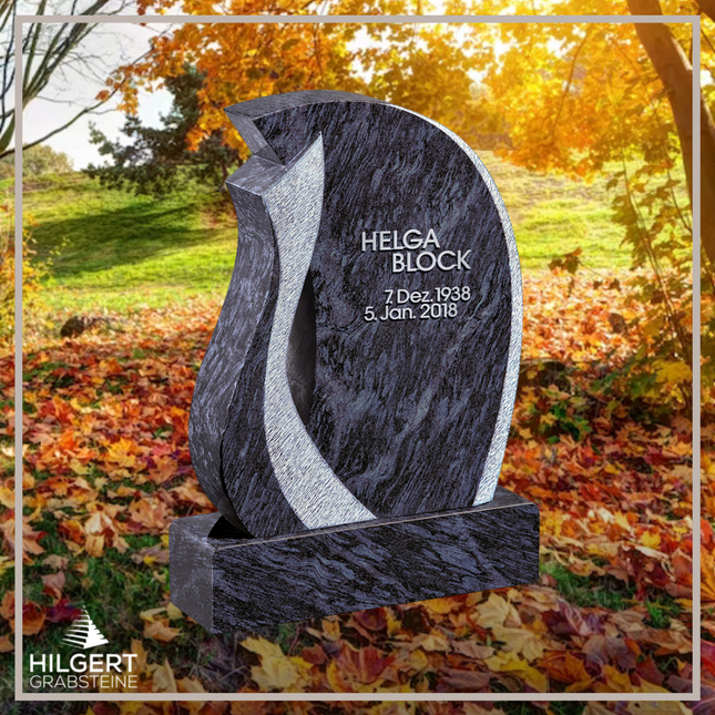 HO-HA-973 | Hilgert Grabsteine | Stehender Grabstein aus Naturstein