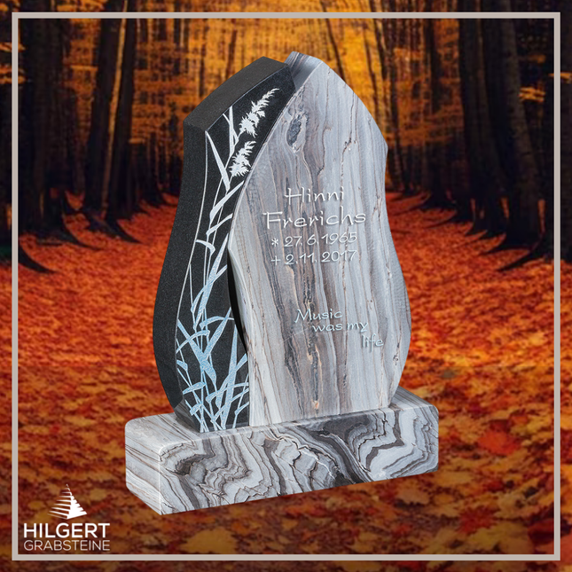 HO-HA-974 | Hilgert Grabsteine | Stehender Grabstein aus Naturstein