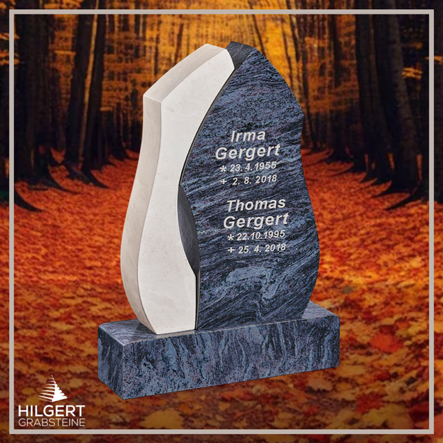 HO-HA-974 | Hilgert Grabsteine | Stehender Grabstein aus Naturstein