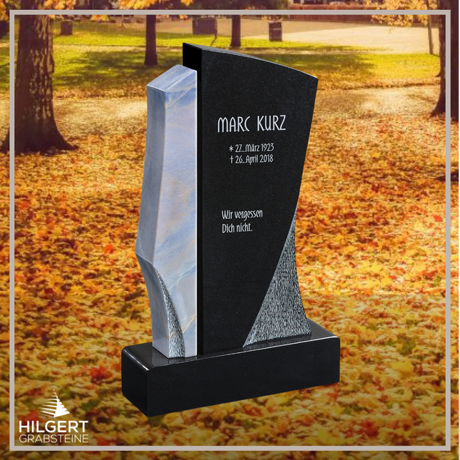 HO-HA-977 | Hilgert Grabsteine | Stehender Grabstein aus Naturstein