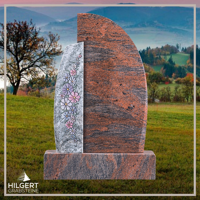 HO-HA-978 | Hilgert Grabsteine | Stehender Grabstein aus Naturstein